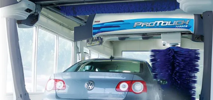 PDQ ProTouch Tandem car wash machine at SuperSuds Alton NH